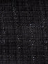 Asymmetry buckle tweed dress